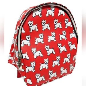 Marc Tetro Red Westie Backpack